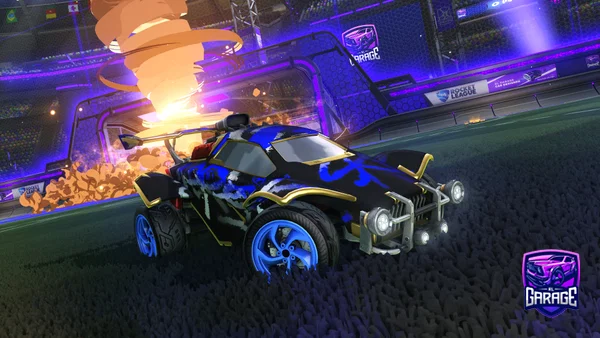 A Rocket League car design from wildfiretooOP