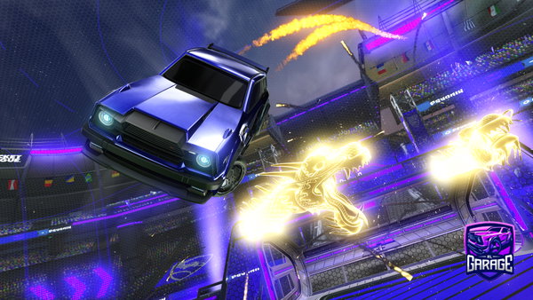 A Rocket League car design from MARCUS_VMN