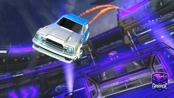 A Rocket League car design from ZeeGee