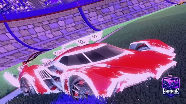 A Rocket League car design from DWhitty