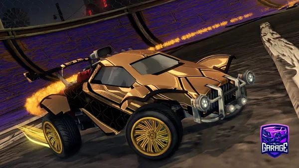 A Rocket League car design from Verrkami