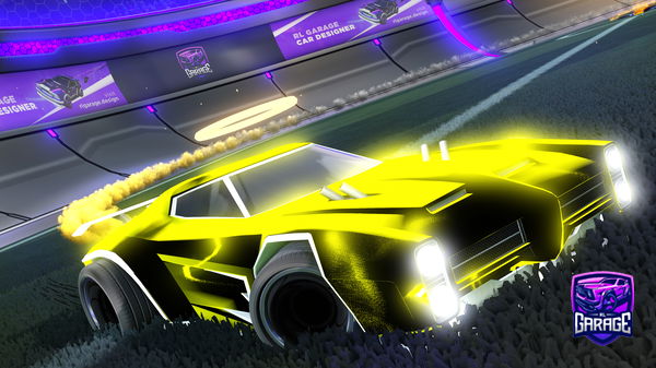 A Rocket League car design from Frontal-Fake
