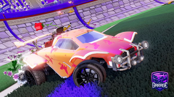 A Rocket League car design from kherii