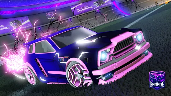 A Rocket League car design from RIZKID3Yt