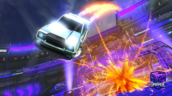 A Rocket League car design from Romsi