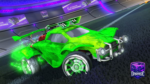A Rocket League car design from HOTDOG_OCTANE