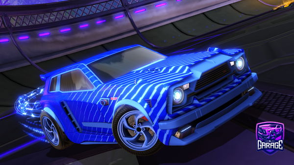 A Rocket League car design from floopdafinn