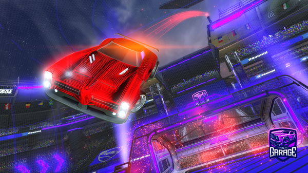 A Rocket League car design from Dominator-Dominus