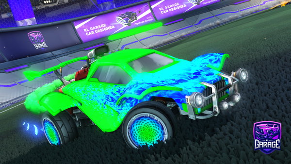 A Rocket League car design from Jacksonrocketleague_yt