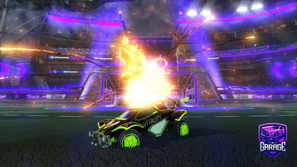 A Rocket League car design from Juzusaurus