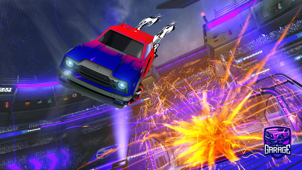 A Rocket League car design from TacticalTampon69