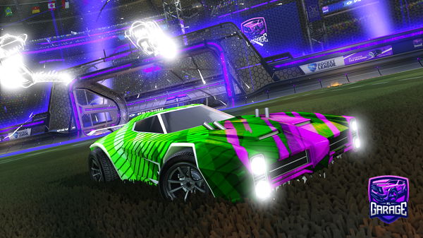 A Rocket League car design from Mohammed-_-_-