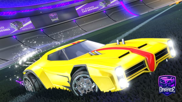 A Rocket League car design from crutonz