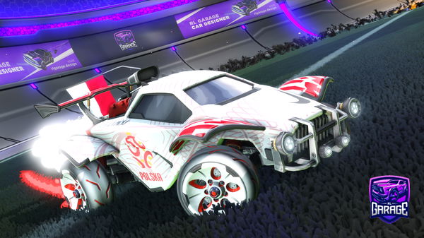 A Rocket League car design from IGqlxy