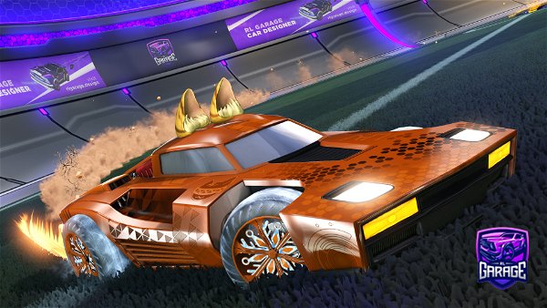 A Rocket League car design from tomi55