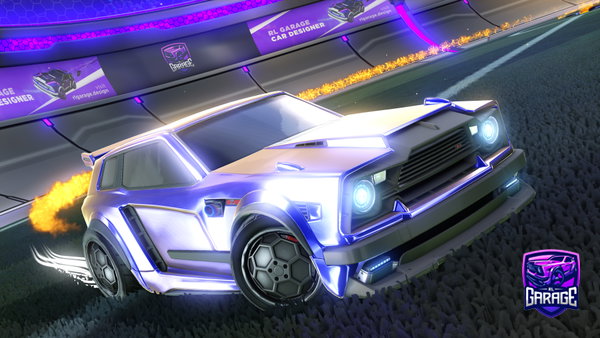 A Rocket League car design from fux142