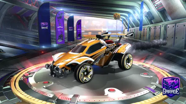 A Rocket League car design from W00d13S154321