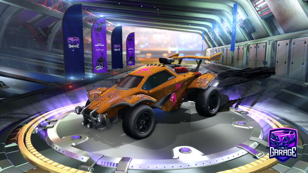 A Rocket League car design from Exonic_