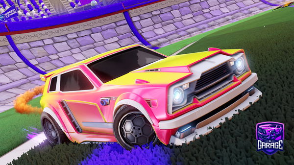 A Rocket League car design from Hilmet