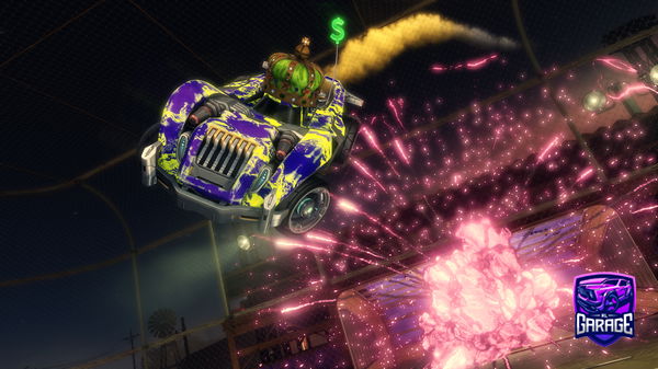 A Rocket League car design from ETJuniors