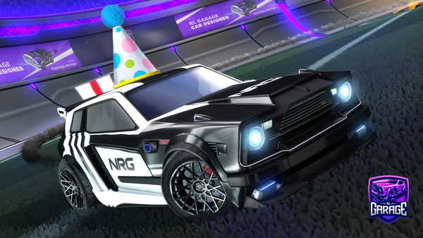 A Rocket League car design from plopblop2009