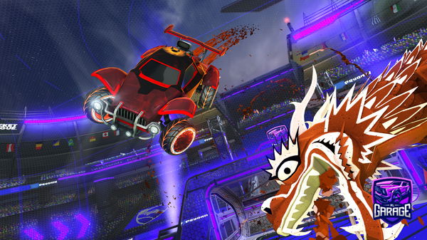 A Rocket League car design from djunk