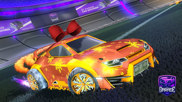 A Rocket League car design from Bzerojr