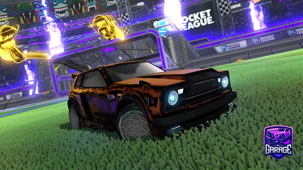 A Rocket League car design from Ejbangbang12