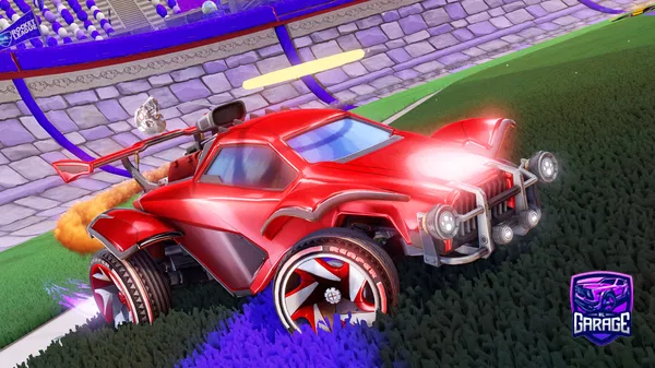 A Rocket League car design from SideShowQ