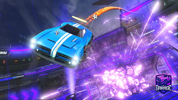 A Rocket League car design from cozoke