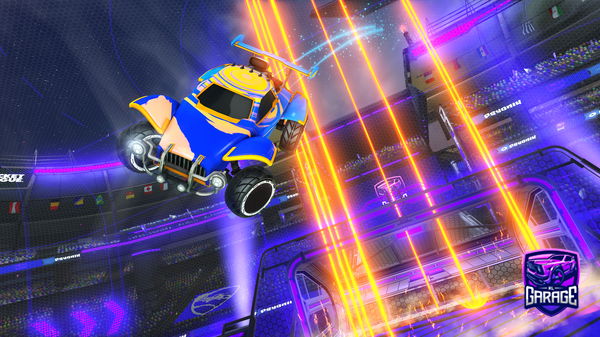 A Rocket League car design from Rl_God69187