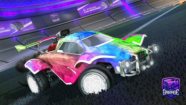 A Rocket League car design from Blaminion