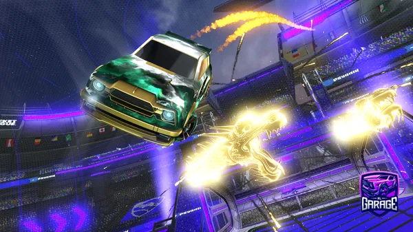 A Rocket League car design from Infuri_yeye