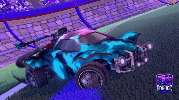 A Rocket League car design from M1sty07