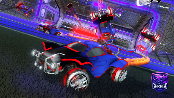 A Rocket League car design from X_StezzyKid_X