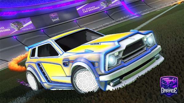 A Rocket League car design from CloudRetainer