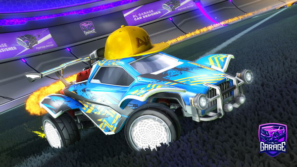 A Rocket League car design from monkey_banana