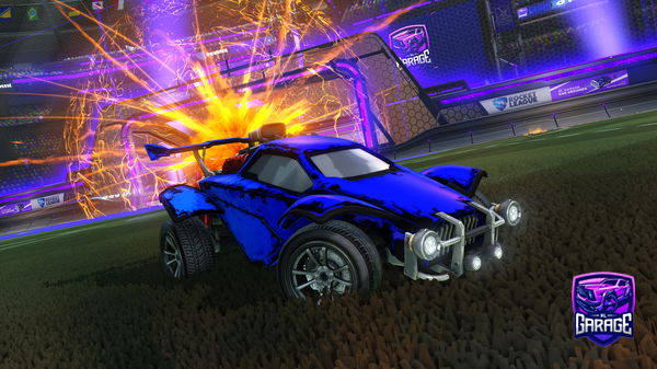 A Rocket League car design from noseque