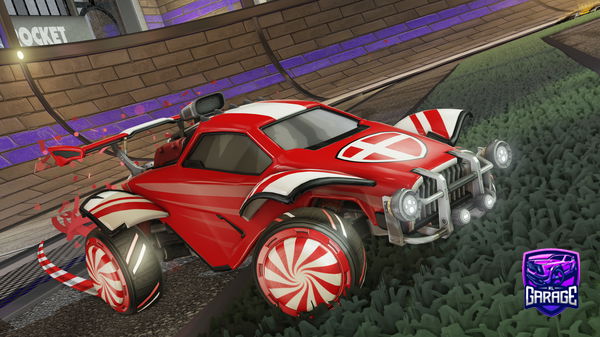 A Rocket League car design from SuperCayse