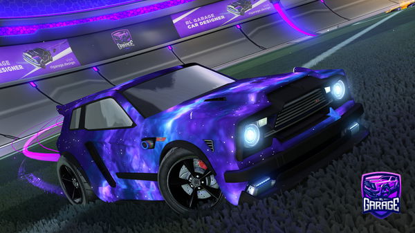 A Rocket League car design from Nonamebutpc