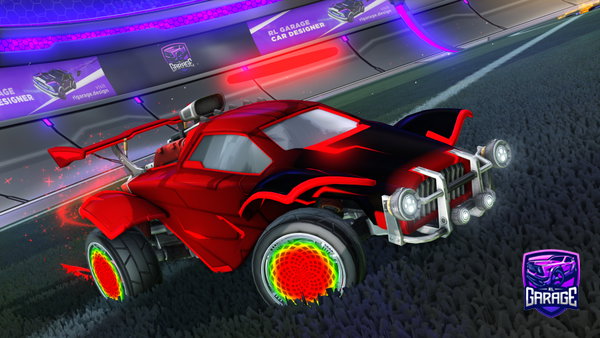 A Rocket League car design from ZzzWonki