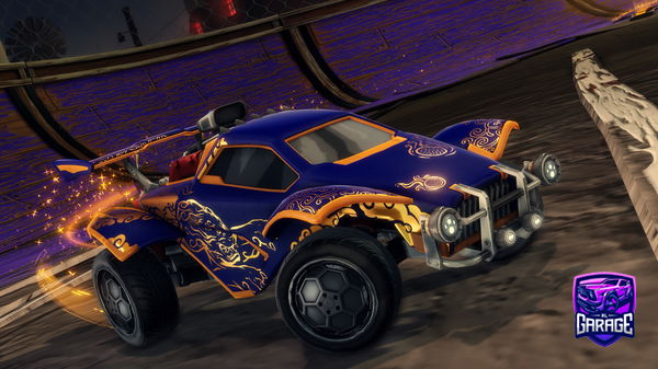 A Rocket League car design from okokokokokokokokok