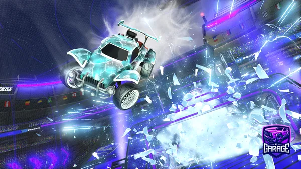 A Rocket League car design from grapjas2018