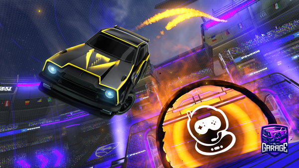 A Rocket League car design from corgibtw
