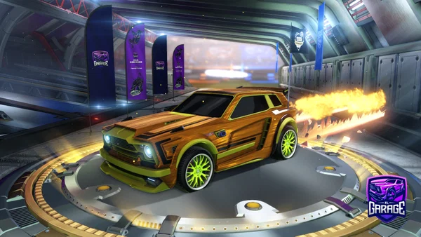 A Rocket League car design from Samijo8310