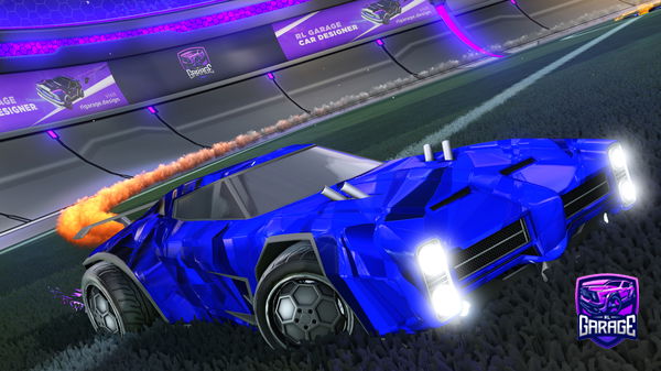 A Rocket League car design from CosmiK19