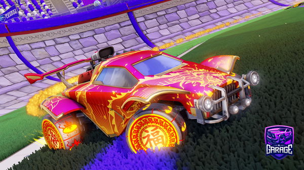 A Rocket League car design from TheNoob_125