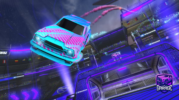 A Rocket League car design from jamhat09