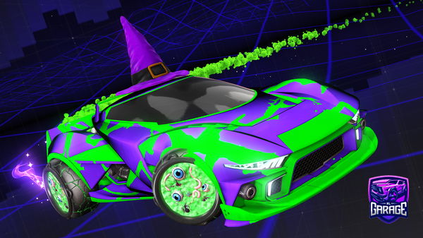 A Rocket League car design from MrGilly21