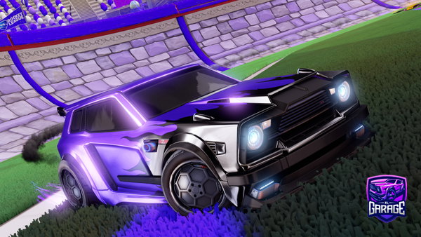 A Rocket League car design from canela13